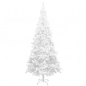 Albero di Natale Artificiale L 240 cm Bianco